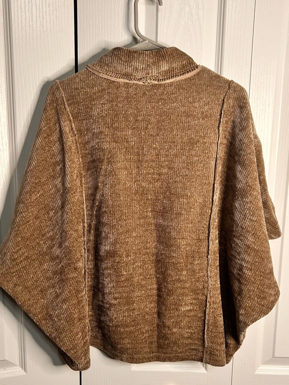 Makk Fashions Women’s Mock Neck‎ & Pull on Wide-Leg Lounge Pant Set Taupe Medium - Picture 4 of 11
